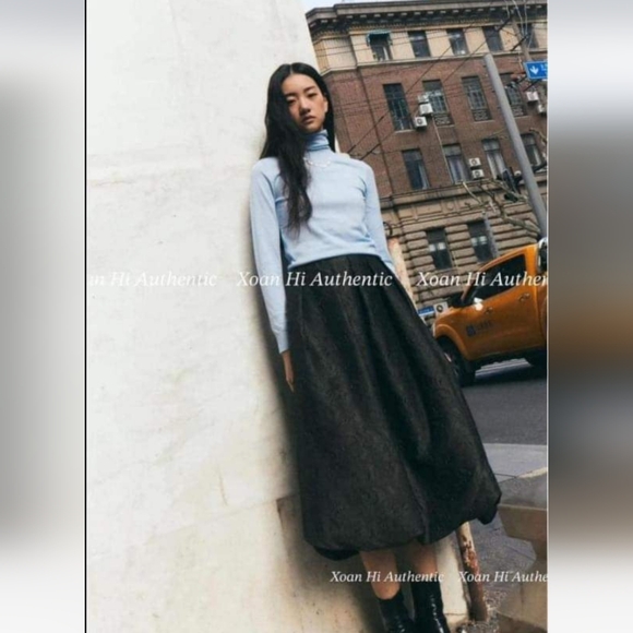 Zara Voluminous Balloon midi skirt size XS and S - Picture 5 of 13